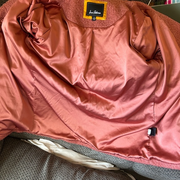 Sam Edelman Women's Cozy Sherpa Jacket in Dusty Rose size S - Picture 11 of 12